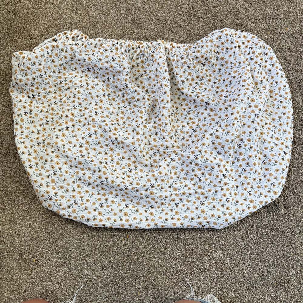 Vintage floral Cotton Muslin Changing Pad Covers